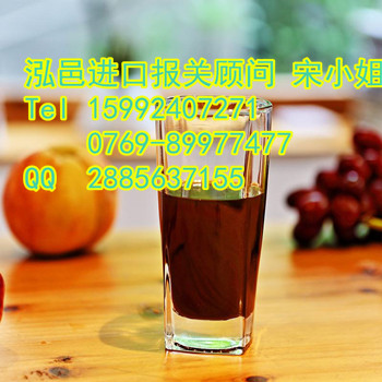广州白云机场酵素进口报关公司